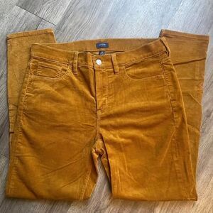 J. Crew Corduroy Skinny Pants